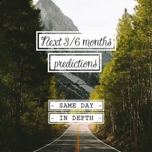 SAME DAY next 3-6 months forecast, 3-6 month predictions, future predictions | in DEPTH  tarot psychic reading **please read description**