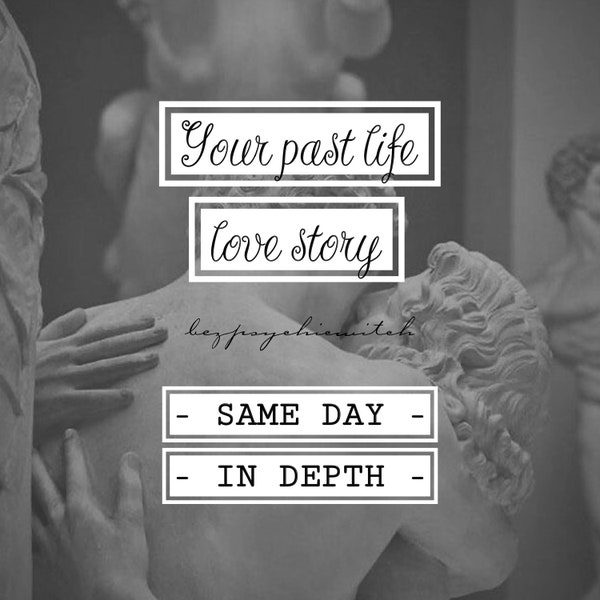 SAME DAY your past life love story | in DEPTH tarot psychic reading **please read description **