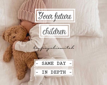 LE MÊME JOUR, combien de bébés vais-je avoir ? sexe du futur bébé, lecture du futur bébé, combien d&#39;enfants aurez-vous 1-12 h de lecture de tarot