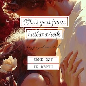EL MISMO DÍA ¿Quién es tu futuro esposo/esposa/futuro cónyuge? ¿Con quién te casarás? Lectura psíquica de tarot EN PROFUNDIDAD **Lee la descripción**
