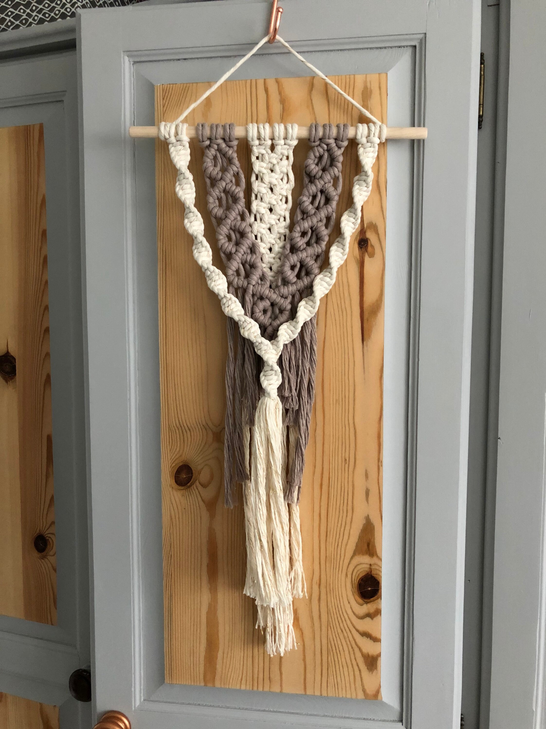 Layered macrame wall hanging | Etsy