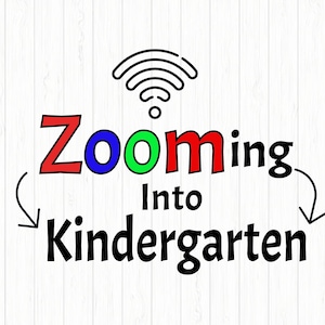 Zooming Into Kindergarten SVG Distance Svg, Homeschool Shirt svg, Too Cool for School, Kids SVG, Back to School shirt design, 1st Grade
