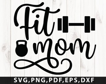 Download Fit Mom Svg Etsy