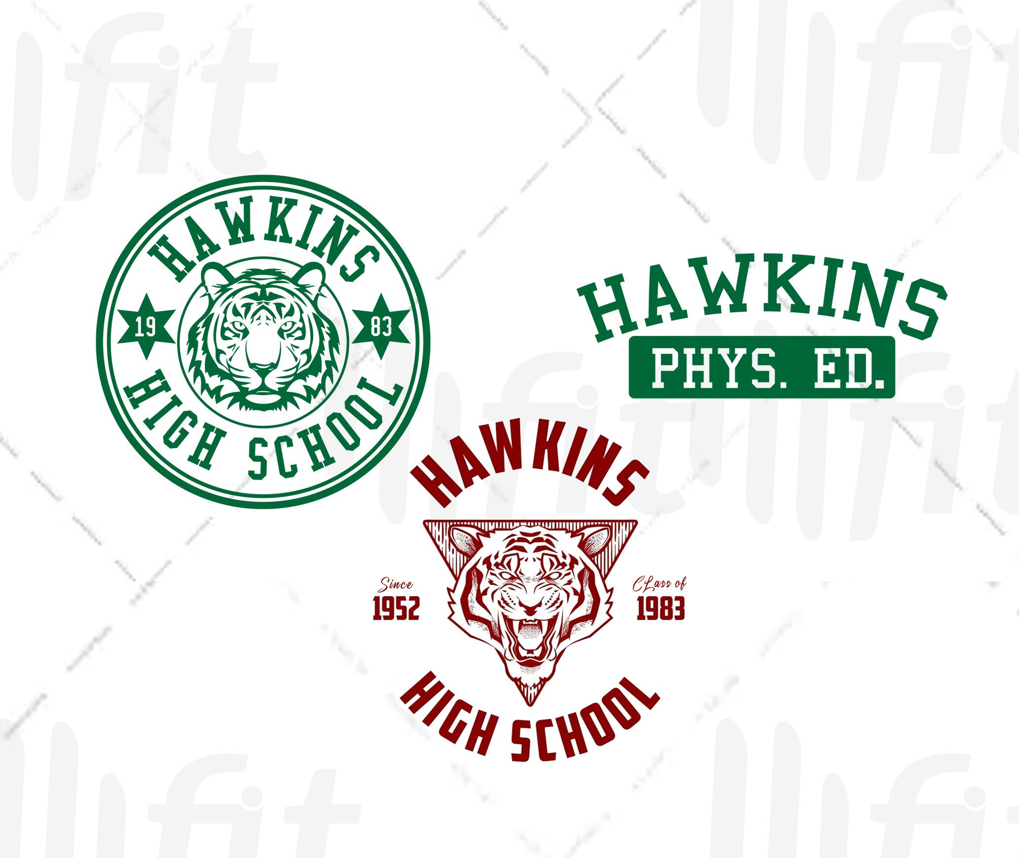 Hawkins High School Design Logo Png Stranger Things Png (Download Now