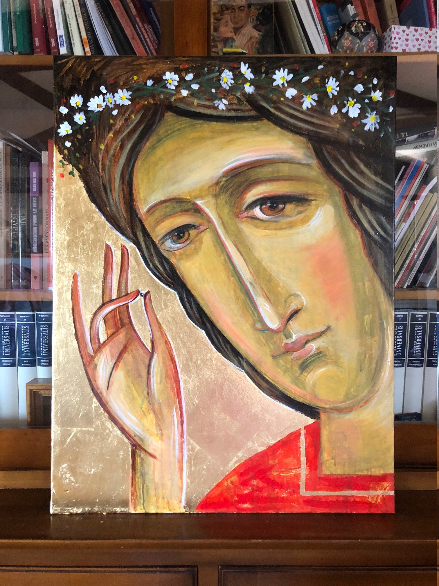 Icône Orthodoxe Moutarde Graine Parabole Baptême Première Communion Foi Eglise Rien N'est Impossible