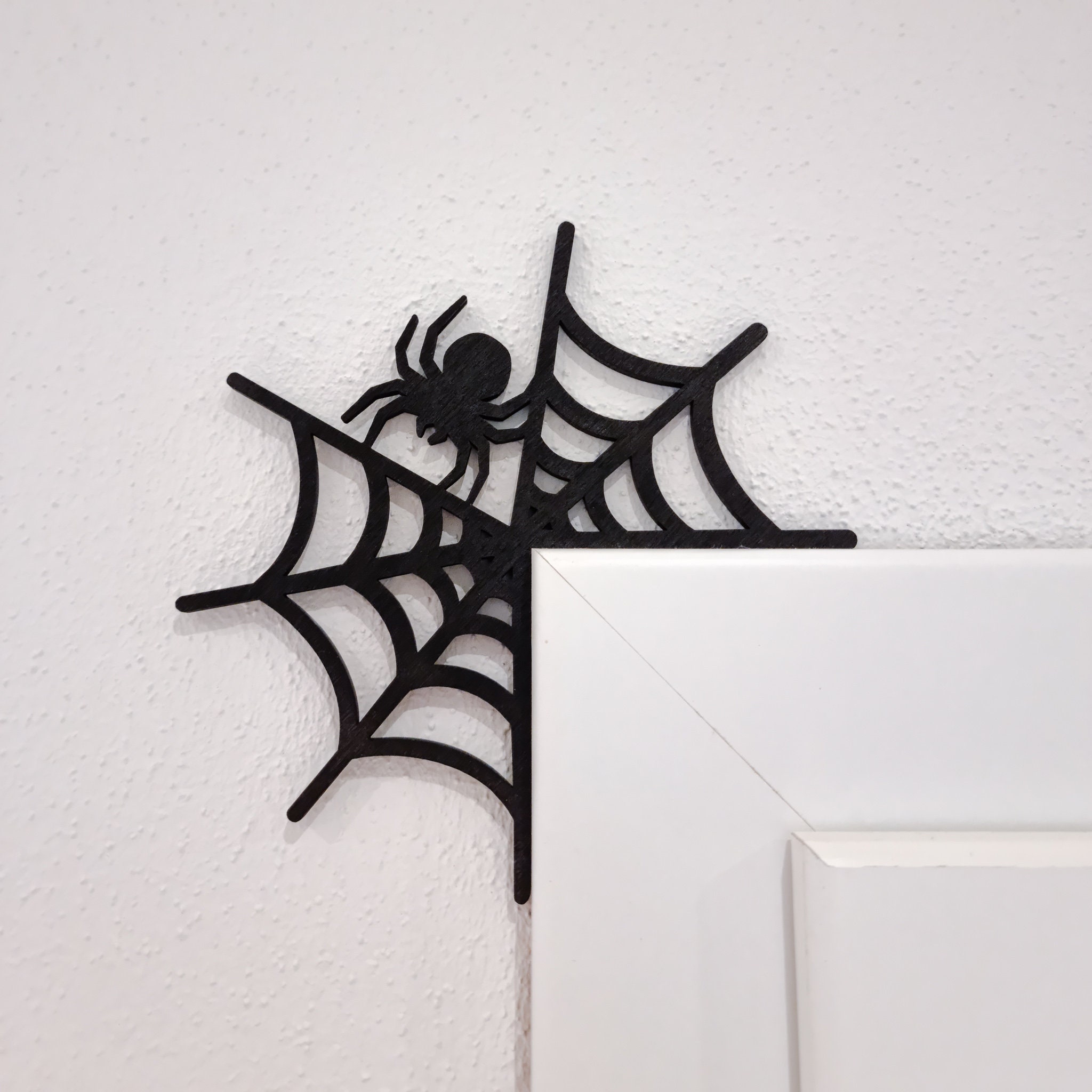 Halloween Holz Türdeko Bilderrahmen Ecken - Etsy.de