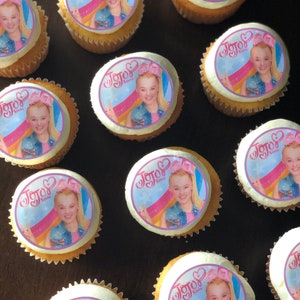 Jojo Inspired Cupcake Cookie Toppers Edible Images Icing Sheets