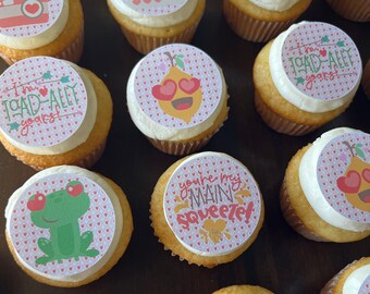 Cupcake Cookie Toppers Edible Images Icing Sheets