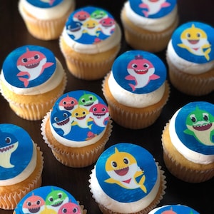 Cupcake Cookie Toppers Edible Images Icing Sheets