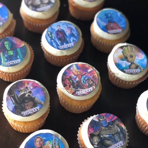 Cupcake Cookie Toppers Edible Images Icing Sheets