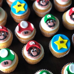 Fondant Cupcake Toppers