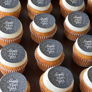 Cupcake Toppers essbare Bilder Zuckerguss Blätter