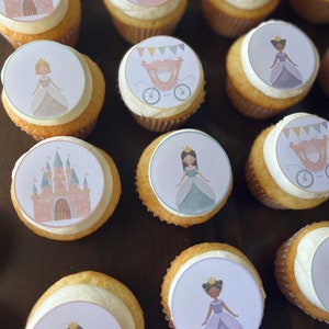 Cupcake Cookie Toppers Edible Images Icing Sheets