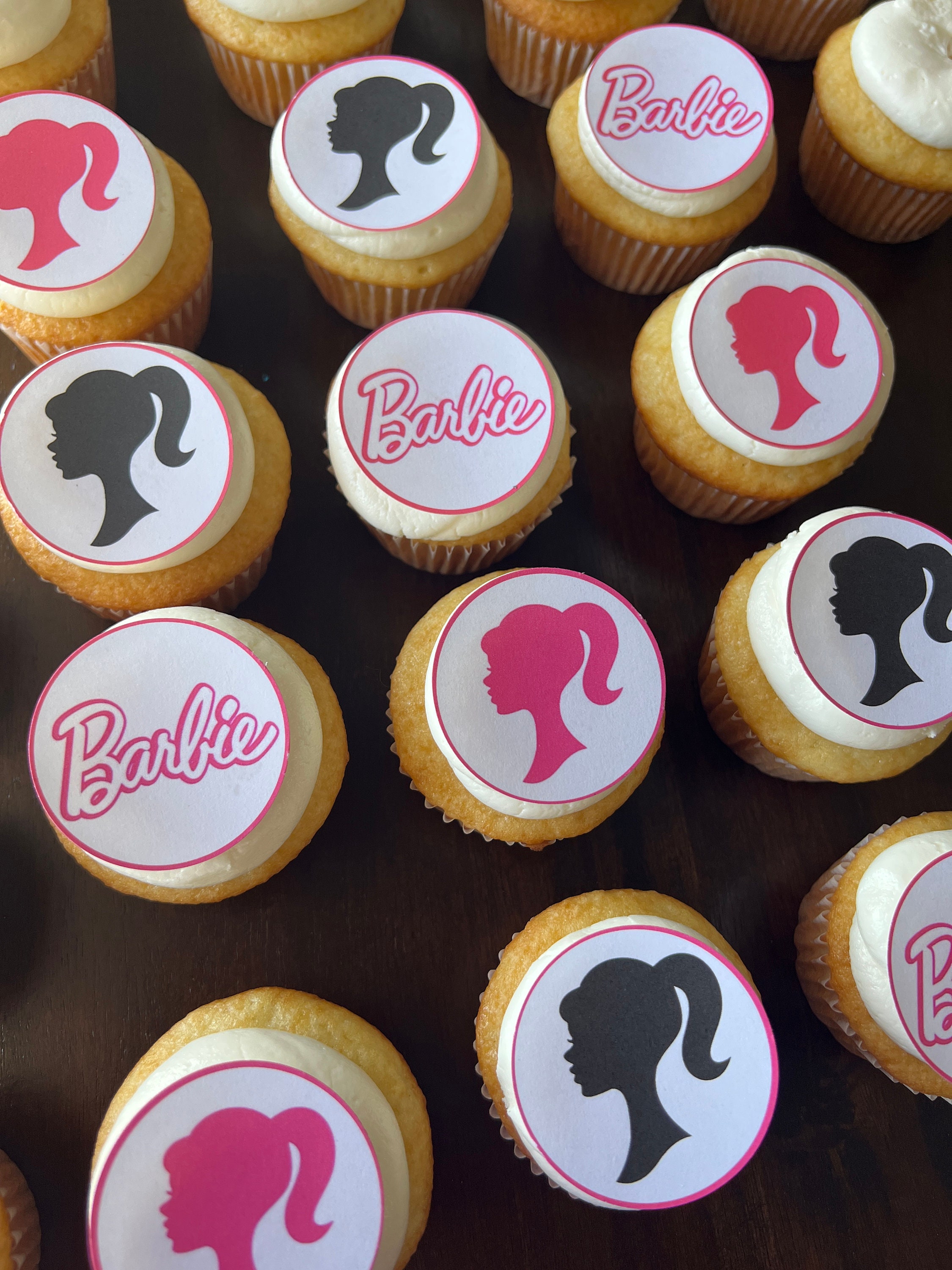 Barbie Themed Cupcakes