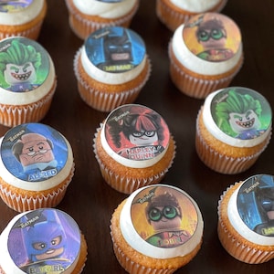 Cupcake Cookie Toppers Edible Images Icing Sheets