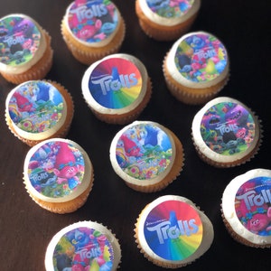 Cupcake Cookie Toppers Edible Images Sugar Sheets Icing Sheets
