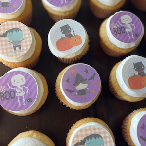 Cupcake Cookie Toppers Edible Images Icing Sheets