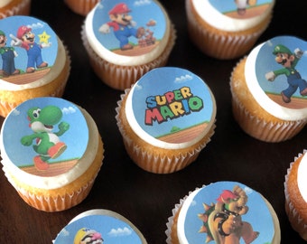 Cupcake Cookie Toppers Edible Images Icing Sheets