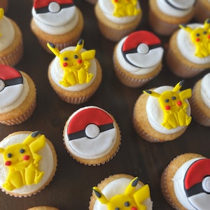Fondant Cupcake Toppers