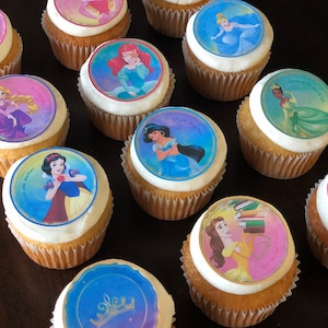 Cupcake Toppers essbare Bilder Zuckerguss Blätter