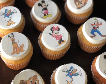 Cupcake Cookie Toppers Edible Images Icing Sheets