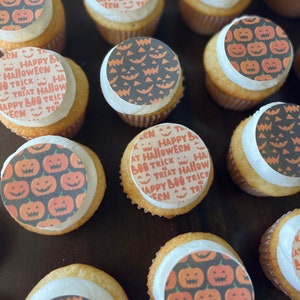 Cupcake Toppers essbare Bilder Zuckerguss Blätter