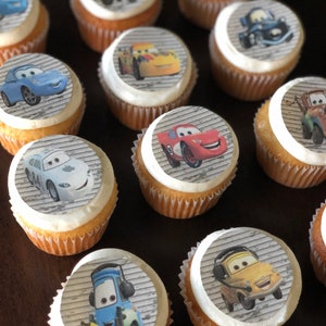 Cupcake Cookie Toppers Edible Images Icing Sheets