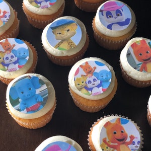 Cupcake Cookie Toppers Edible Images Icing Sheets
