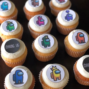 Cupcake Cookie Toppers Edible Images Icing Sheets