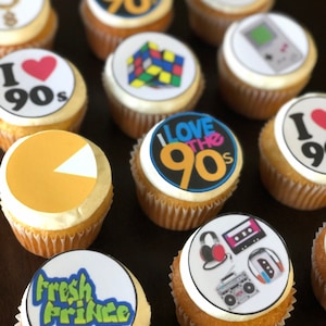 Cupcake Cookie Toppers Edible Images Icing Sheets