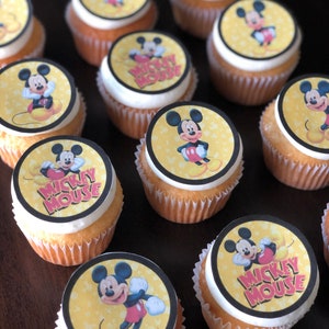 Cupcake Cookie Toppers Edible Images Icing Sheets