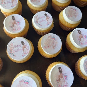 Cupcake Cookie Toppers Edible Images Icing Sheets