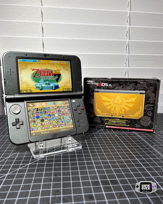 Nintendo 3DS XL zelda Hyrule Edition MODDED -  Hong Kong