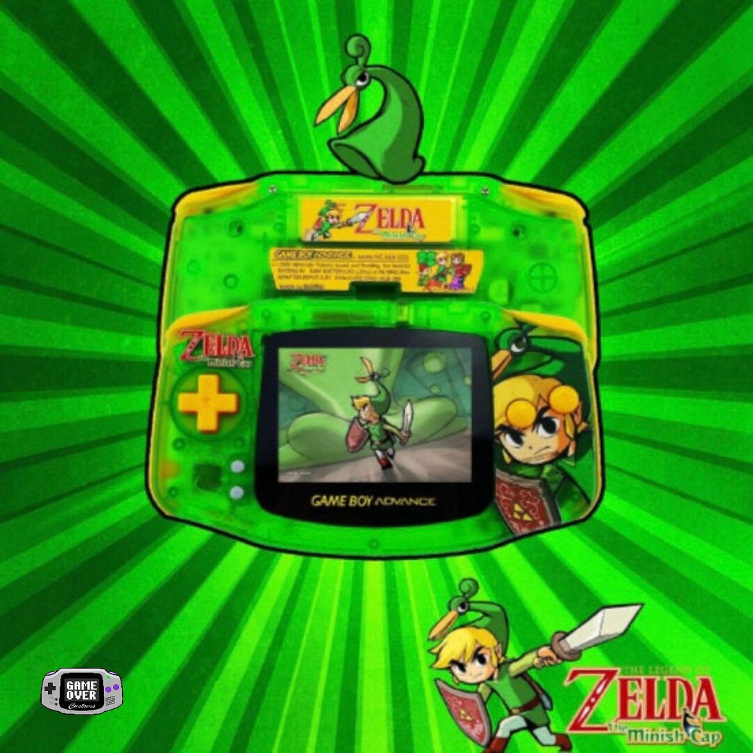 Gameboy Advance minish Cap Edition Etsy