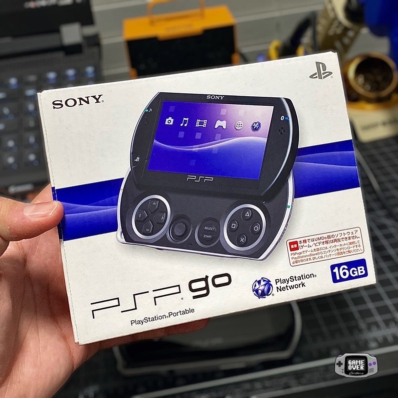 Modded PSP GO black playstation Portable Etsy