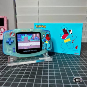 Gameboy Advance “Totodile Edition”