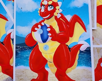 Pool toy print