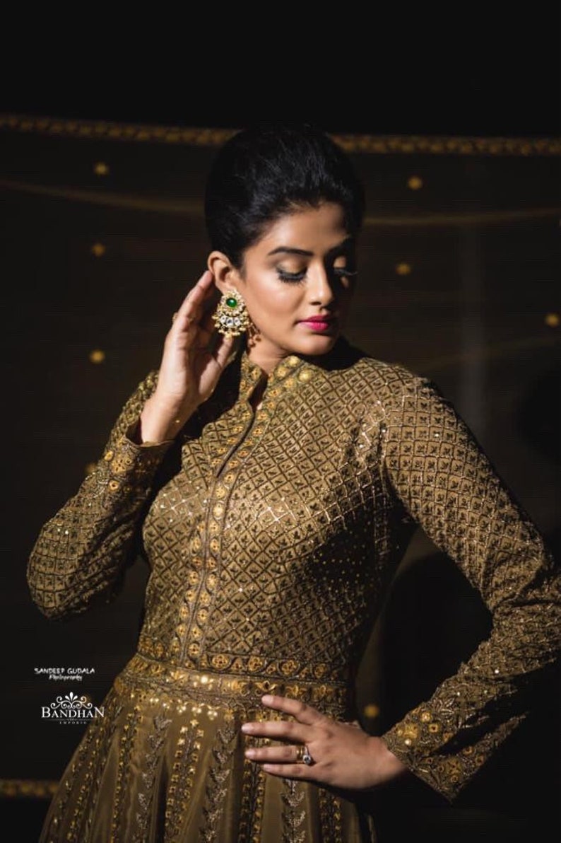 Latest Polki jewelry Anavarnabyjaya Pure Silver Polki Studs Bandhanemporio