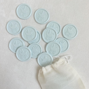 Juego de sellos de cera para bebé niño - Sellos de cera para anuncio de nacimiento de niño - Sellos de cera de agradecimiento para baby shower de niño - Juego de sellos de cera para regalo de nueva mamá