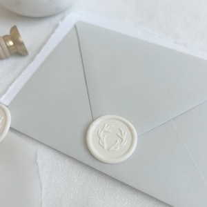 Selo de cera de chifre - Adesivo de selo de cera autoadesivo - Selo de cera feito à mão para envelope - Selo de cera do Colorado - Adesivo de selo de cera personalizado