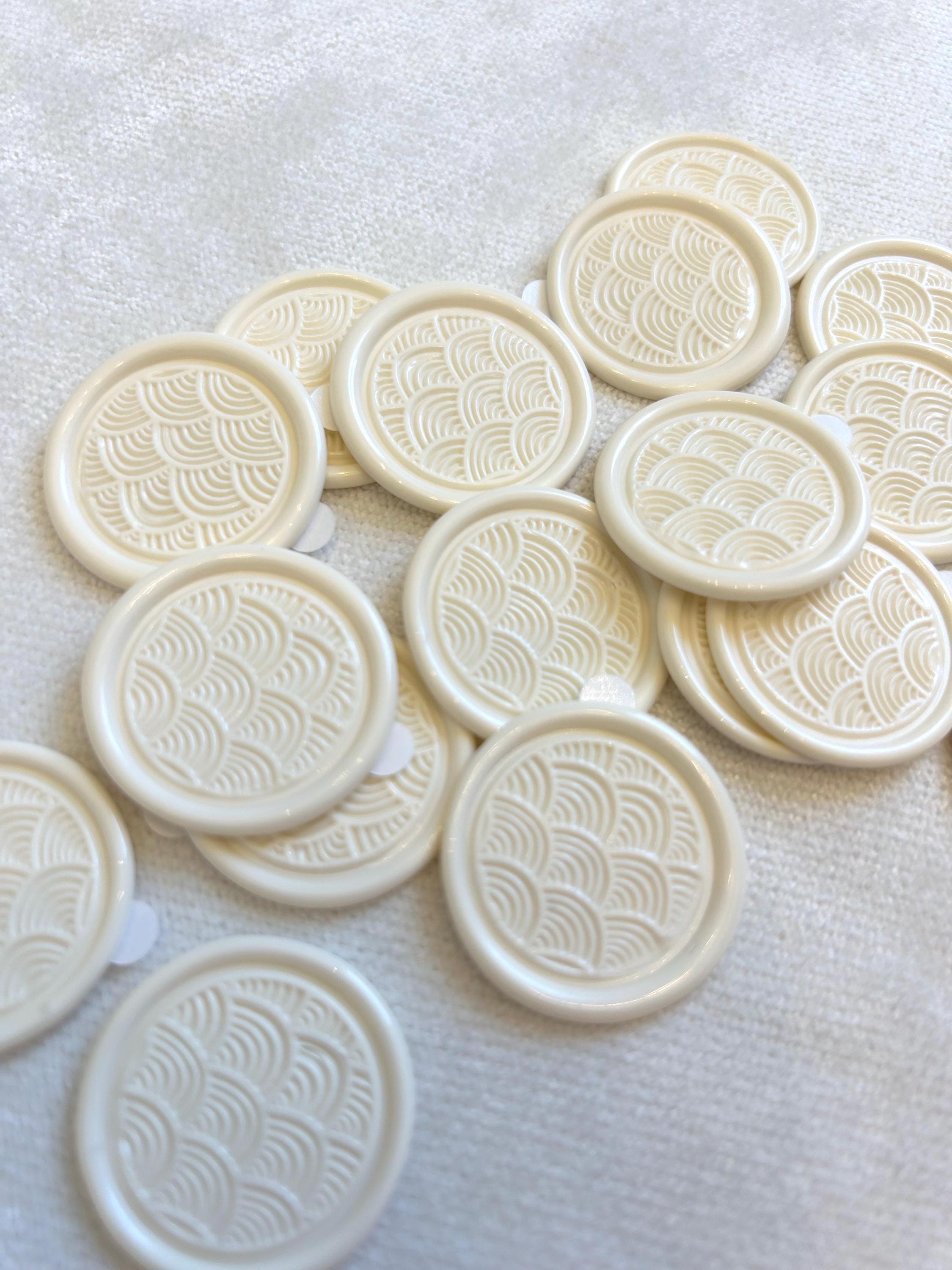 Art Deco Wax Seal Sticker: Handmade Self-adhesive Envelope Seals - Etsy