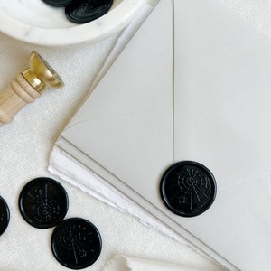 Spider Web Wax Seal Stickers: Spooky Halloween Party Favors