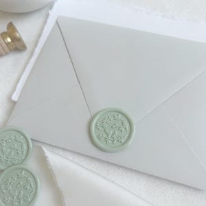Lacre de cera com pássaros florais - Adesivo de lacre de cera personalizado - Adesivo de pássaro para envelope - Adesivo de lacre de cera autoadesivo - Lacre de cera para casamento