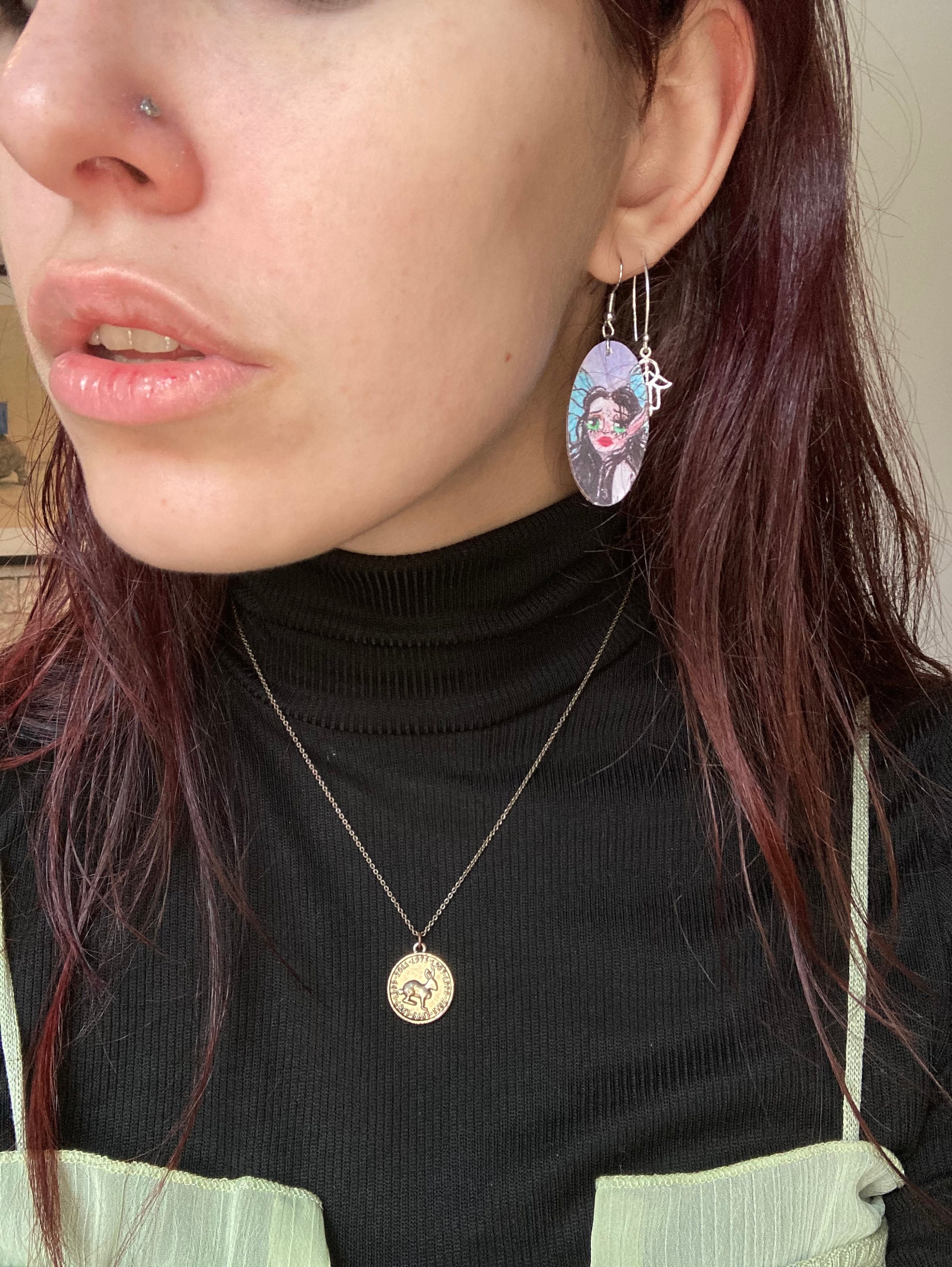 Aesthetic earrings Etsy