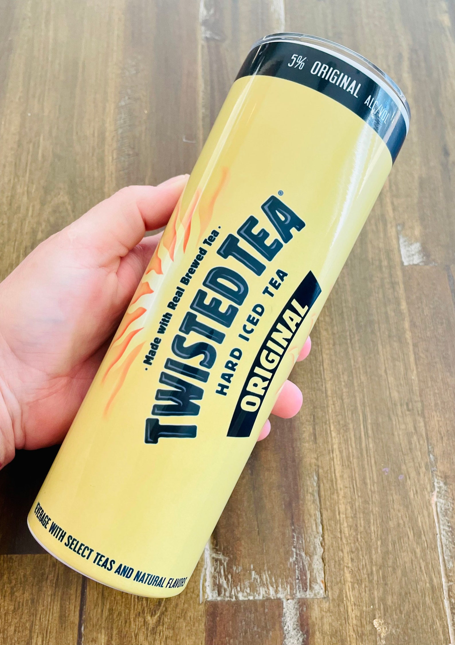 Twisted Tea Tumbler 20oz Tumblers Sublimated Tumblers Etsy