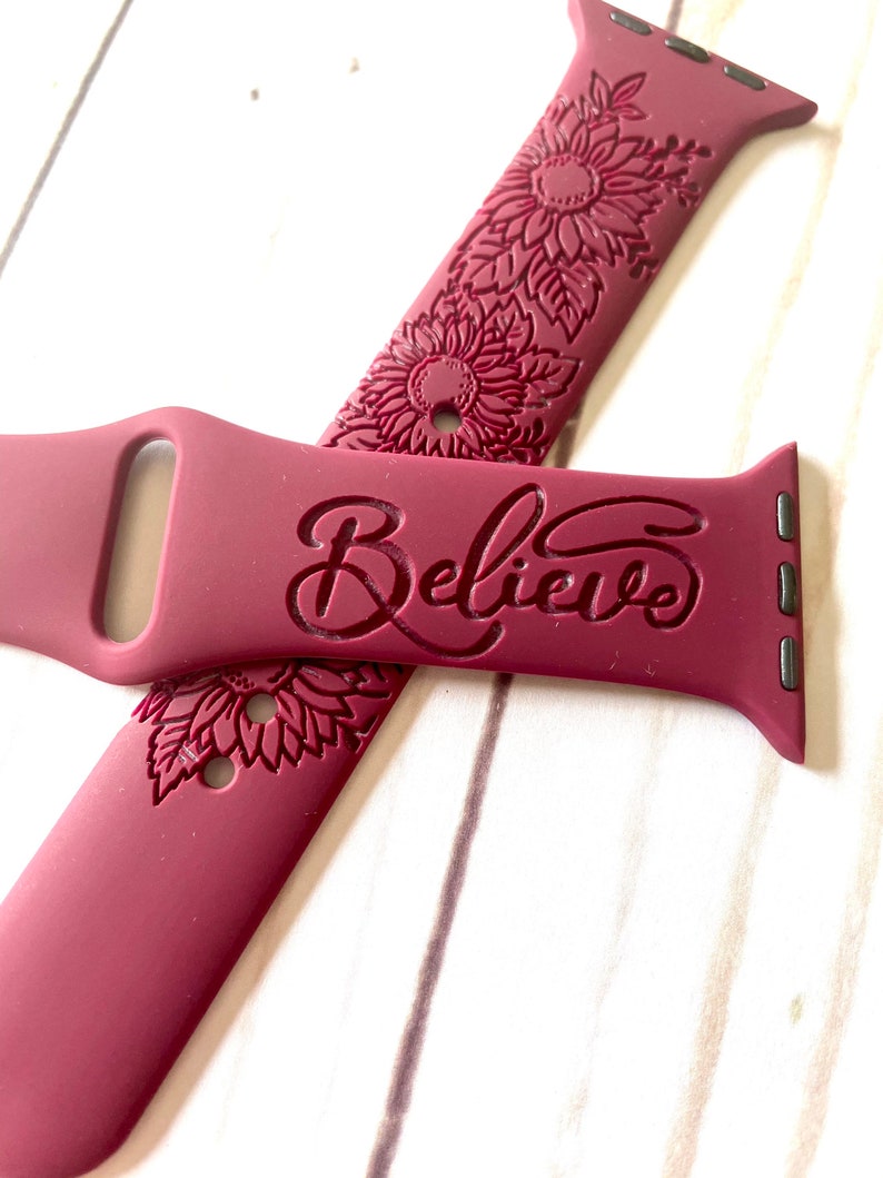 Laser Engraved Customized Watch Bands Custom Watch Bands for Etsy