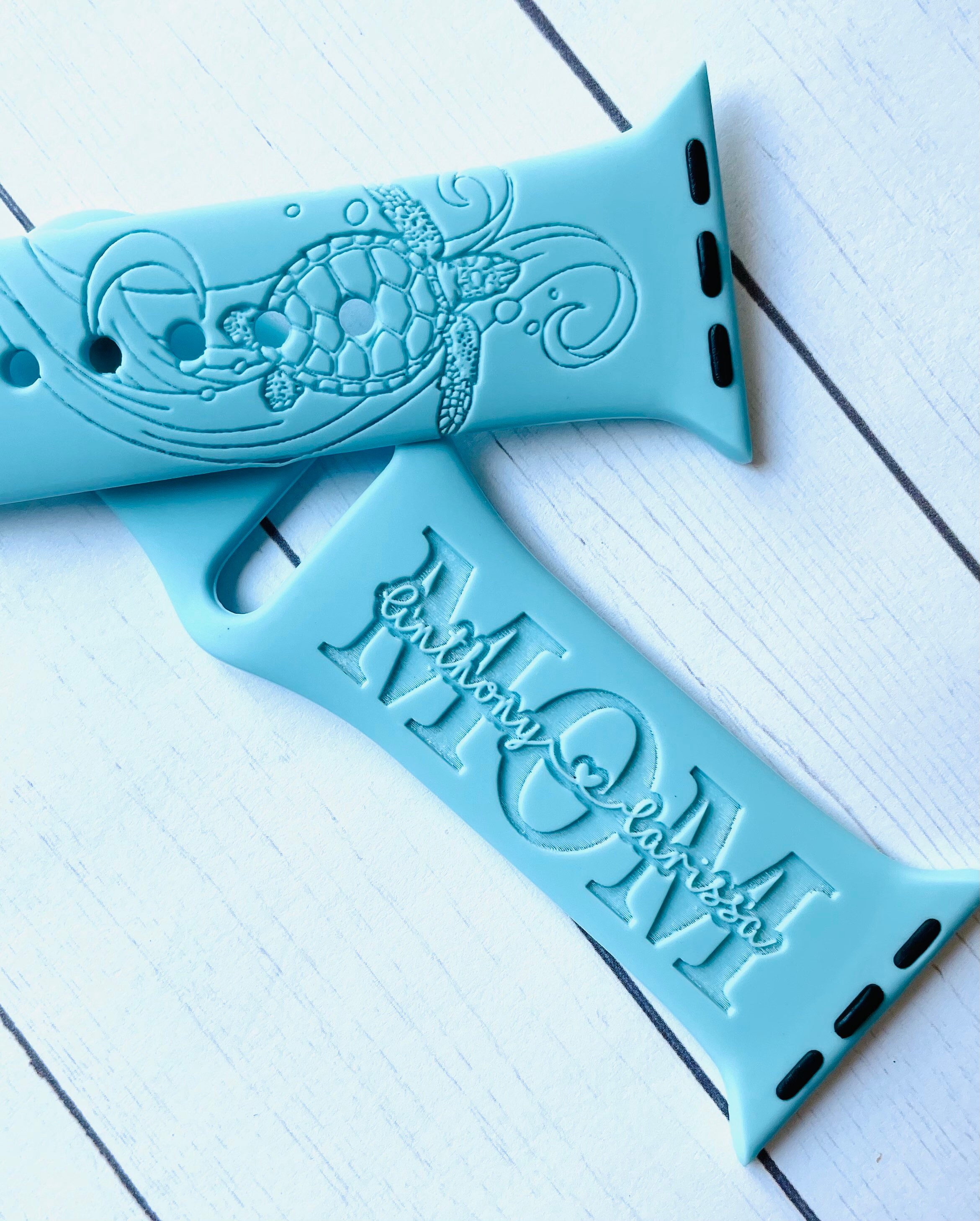 Laser Engraved Customized Watch Bands Custom Watch Bands for Etsy