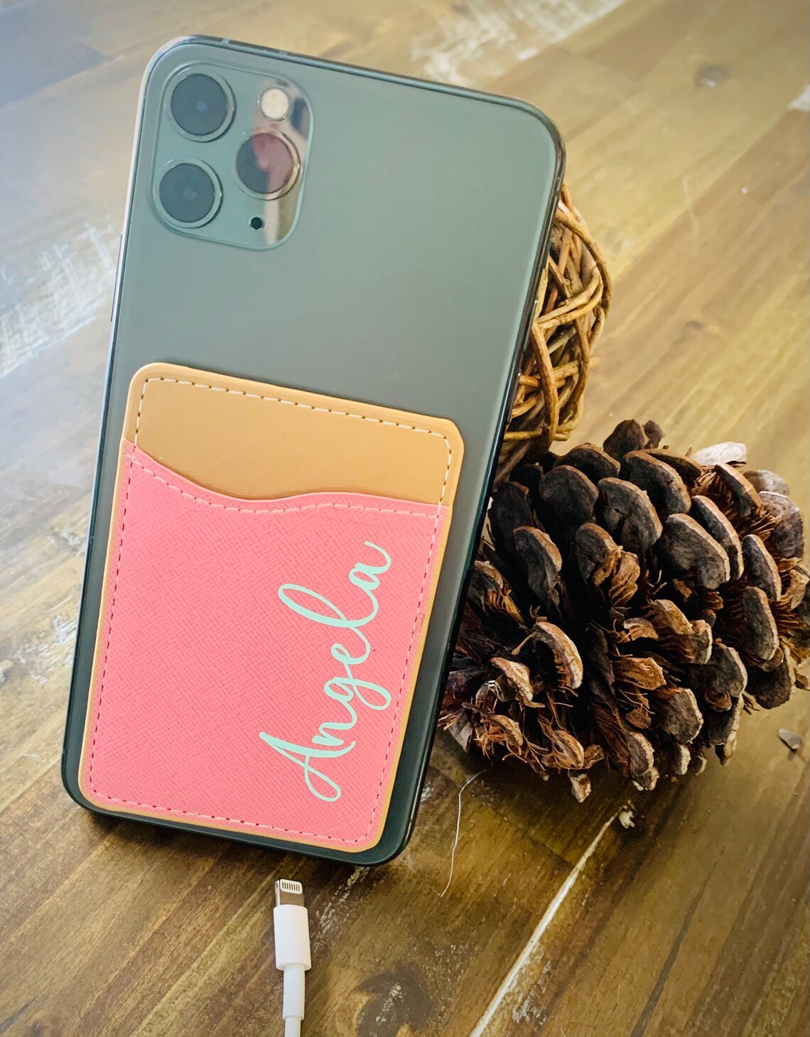 Personalized Phone Card Wallets Card Holder Phone CasePhone Etsy