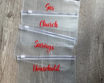 cash pouch zipper