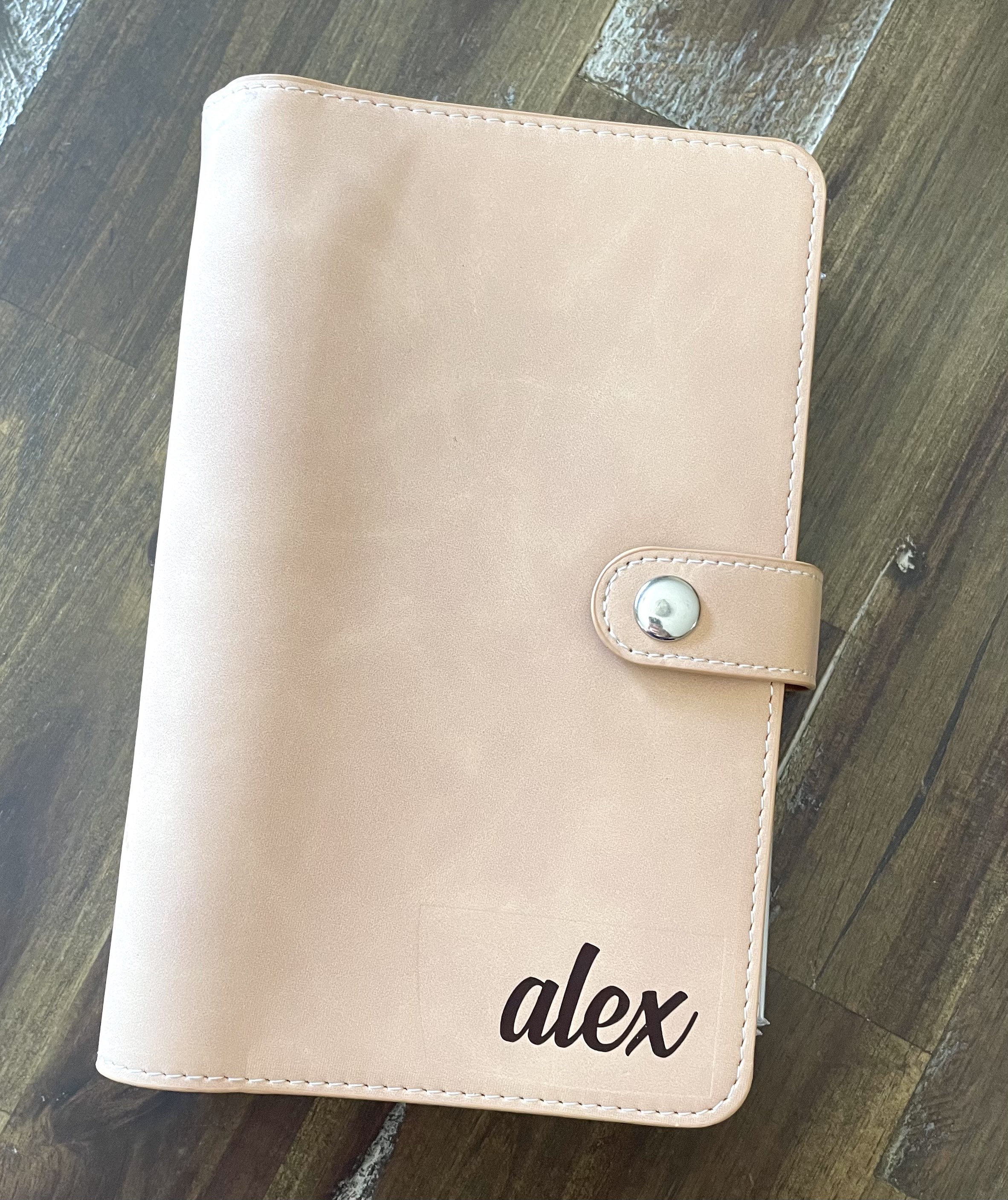 Cash Envelope System A6 Binder Filofax Dave Ramsey Budget Etsy